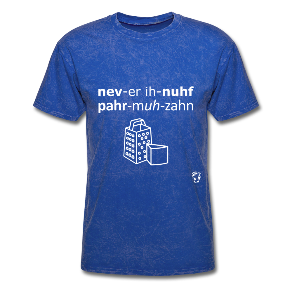 Never Enough Parmesan T-Shirt - mineral royal