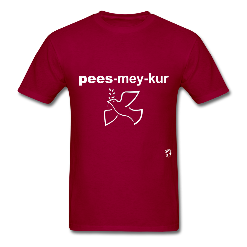 Peacemaker T-Shirt - dark red