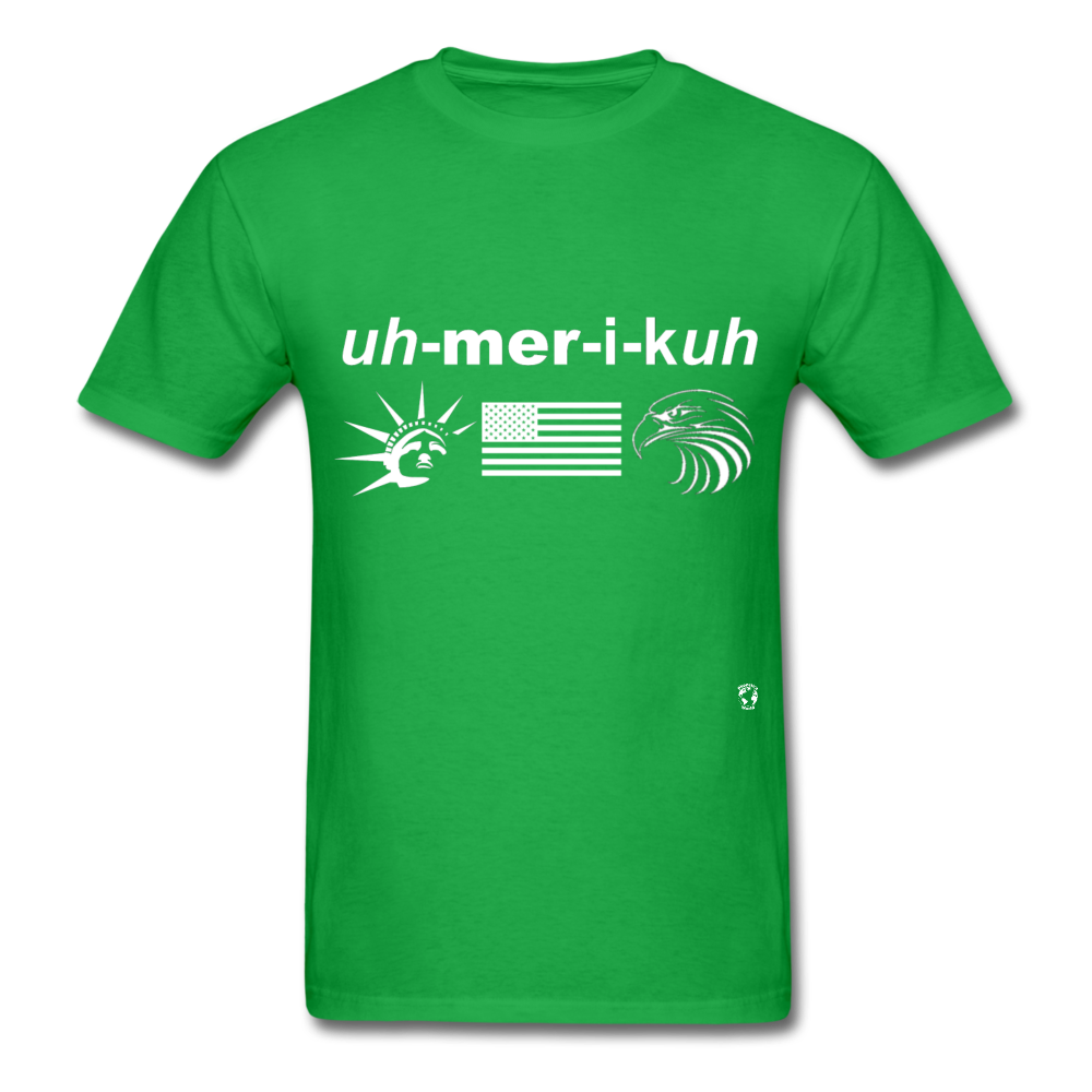 America T-Shirt - bright green