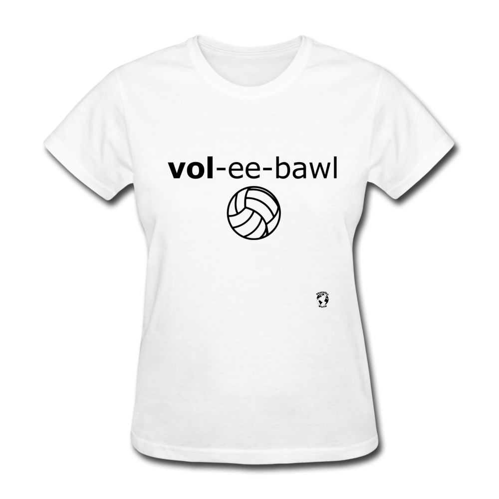 Volleyball T-Shirt - white