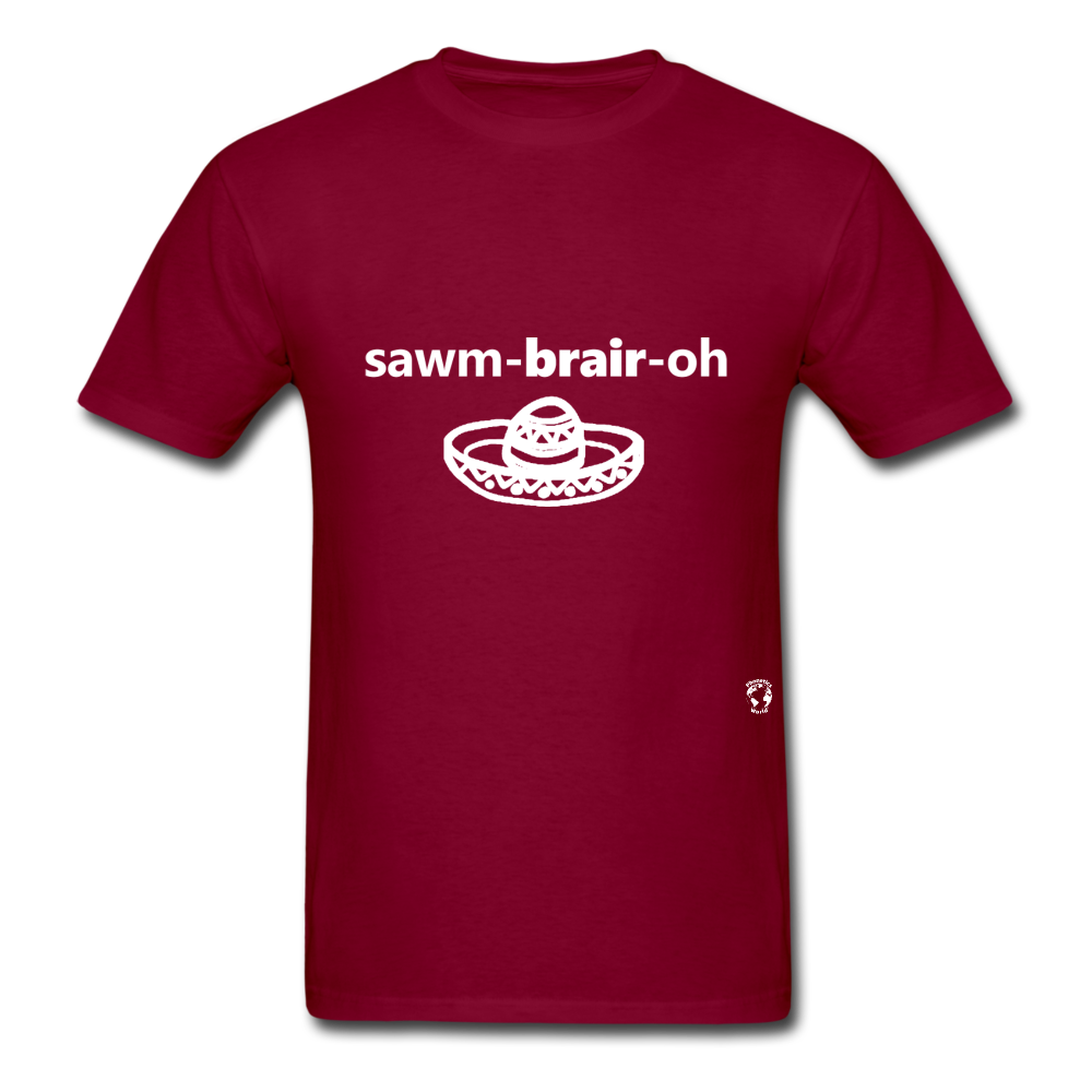 Sombrero T-Shirt - burgundy