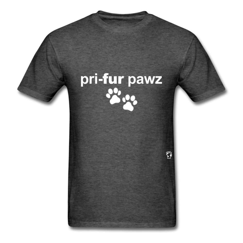 Prefer Paws T-Shirt - heather black