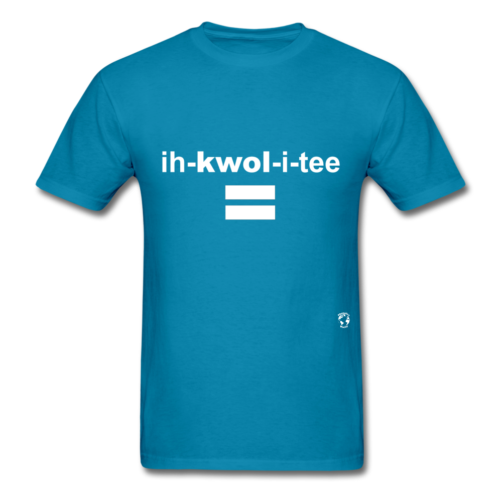 Equality T-Shirt - turquoise