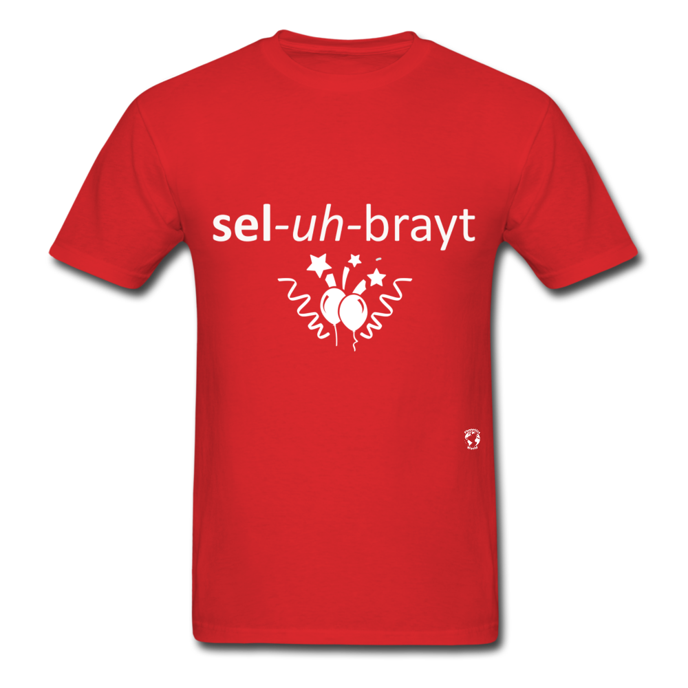 Celebrate T-Shirt - red
