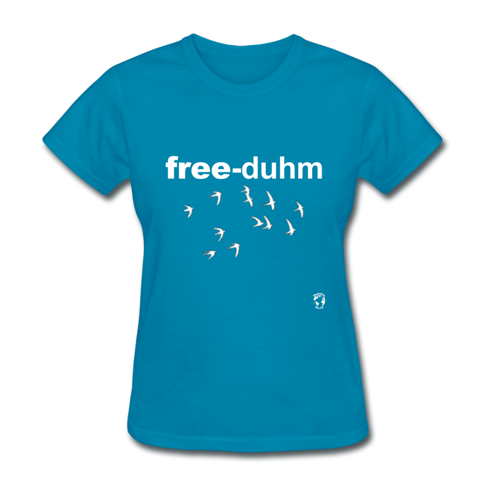 Freedom T-Shirt - turquoise