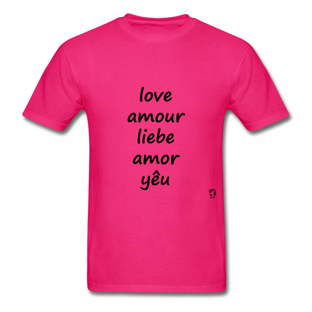 Love in Five Languages - fuchsia