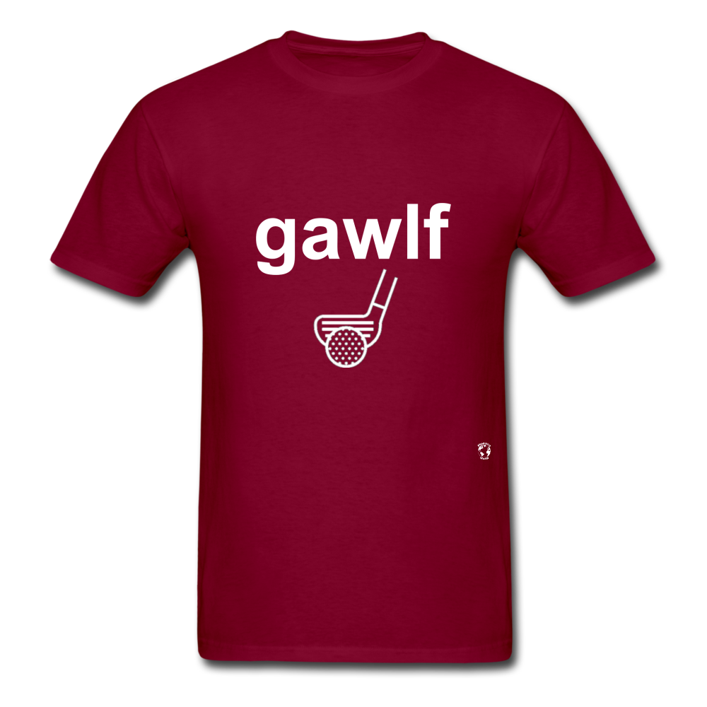 Golf T-Shirt - burgundy