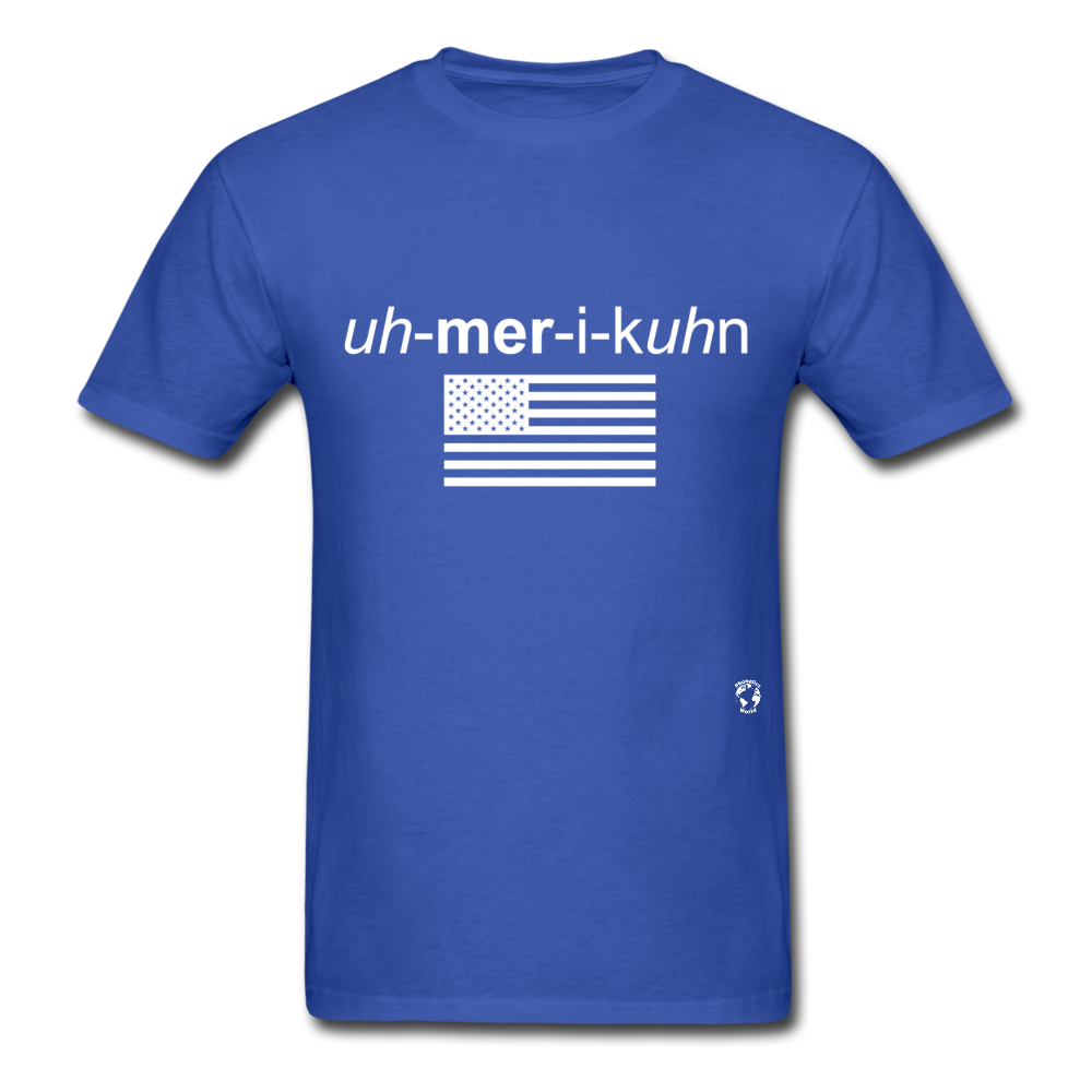 American T-Shirt - royal blue