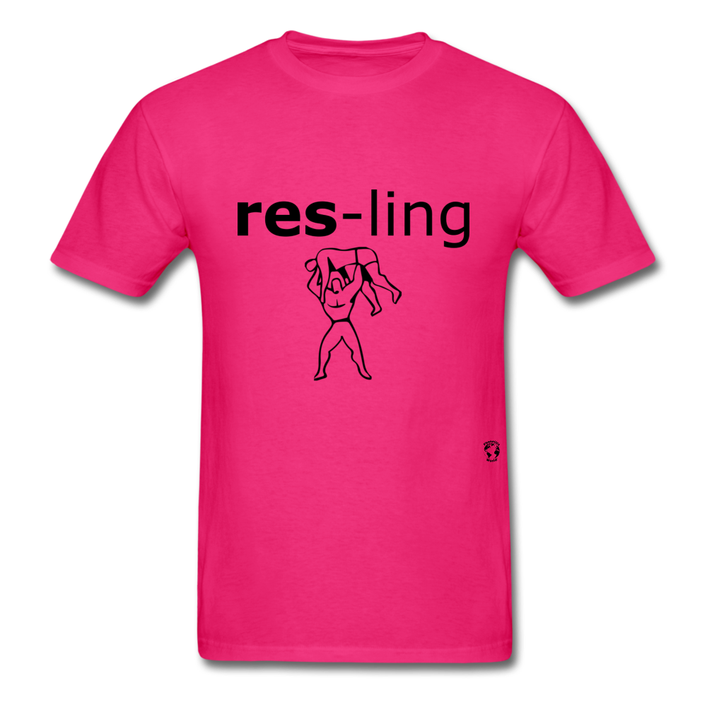 Wrestling T-Shirt - fuchsia