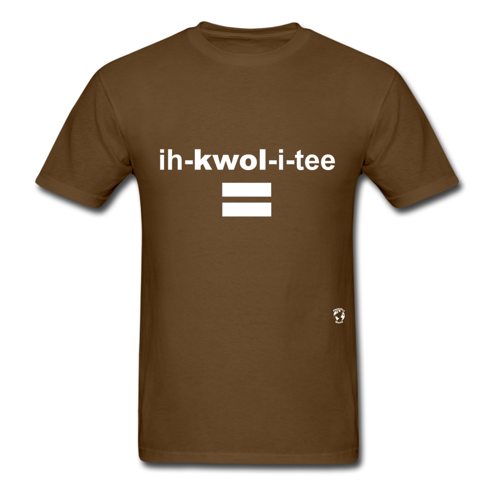 Equality T-Shirt - brown