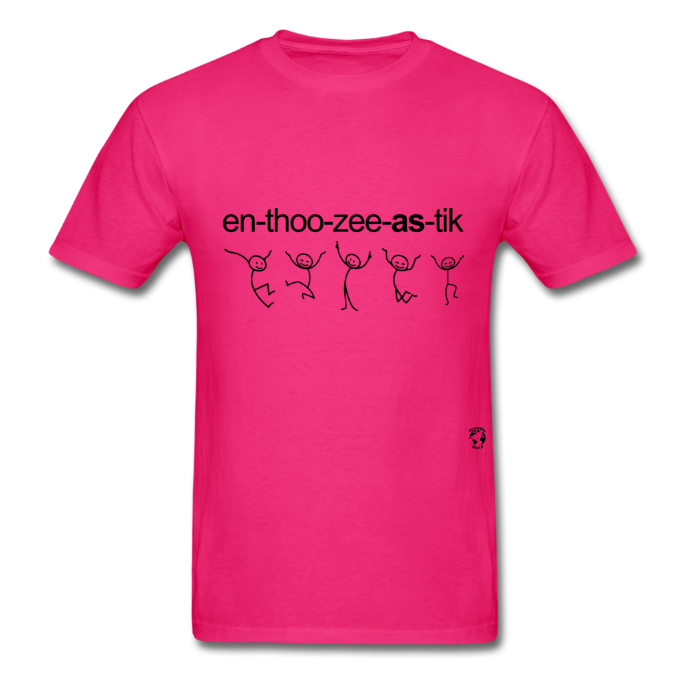 Enthusiastic T-Shirt - fuchsia