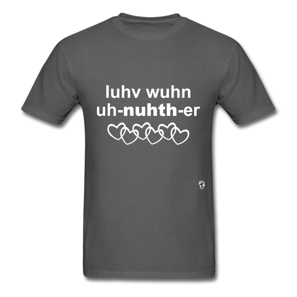 Love One Another T-Shirt - charcoal
