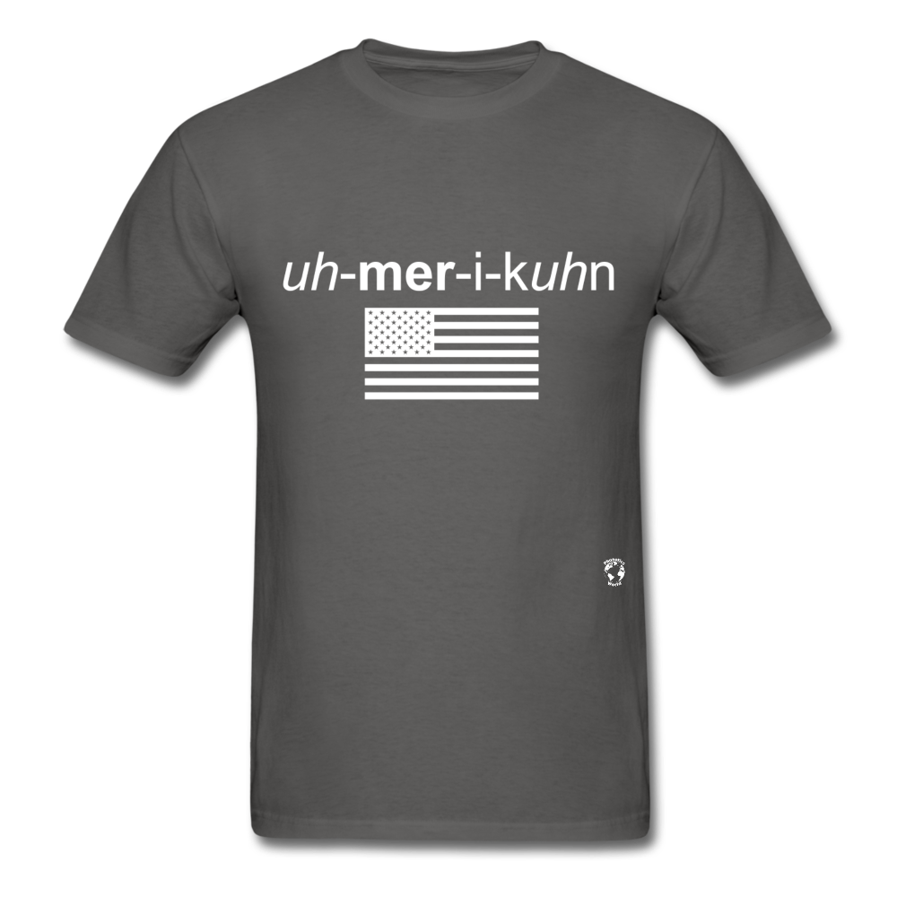 American T-Shirt - charcoal