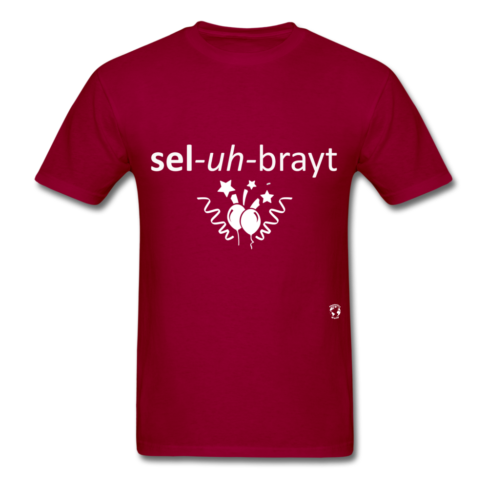 Celebrate T-Shirt - dark red