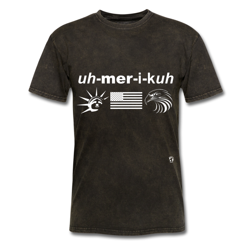 America T-Shirt - mineral black