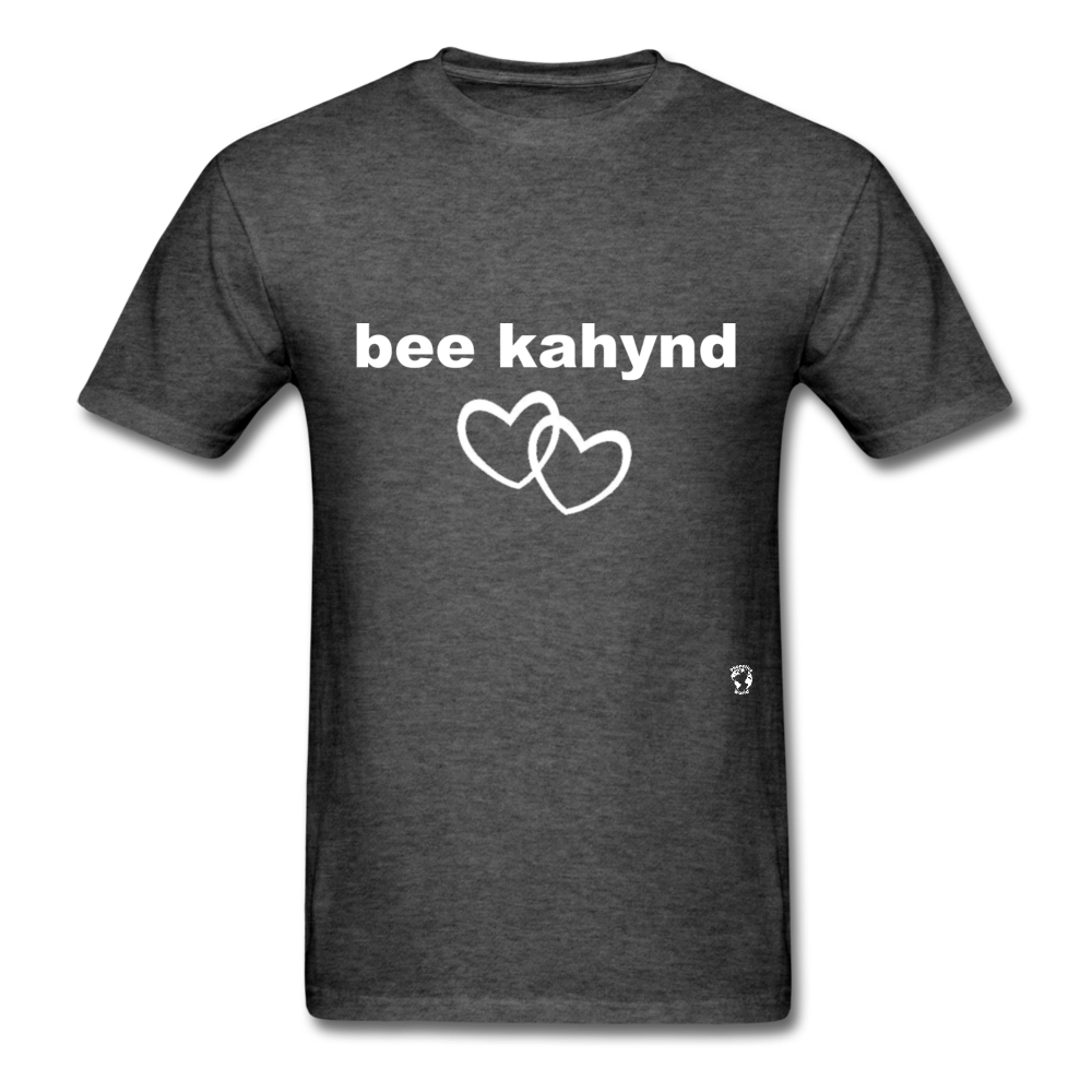Be Kind T-Shirt - heather black