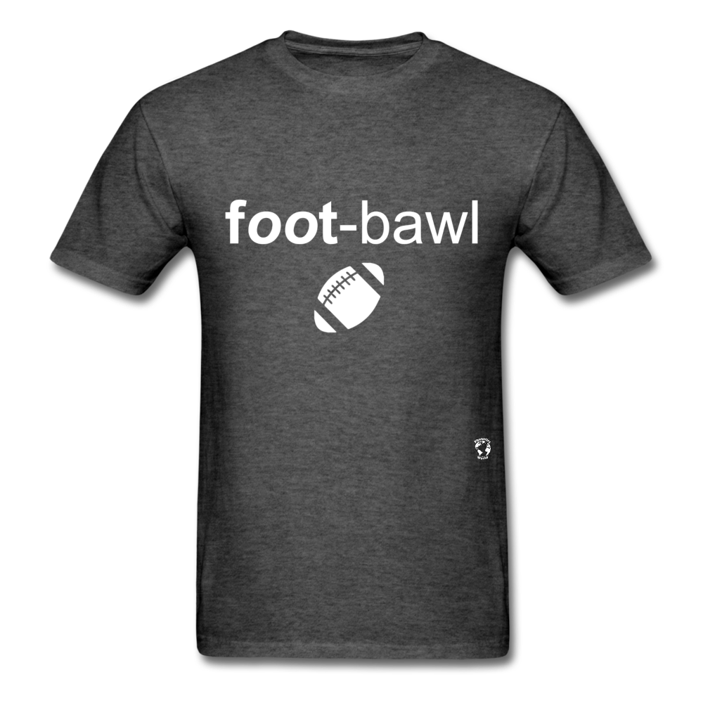 Football T-Shirt - heather black