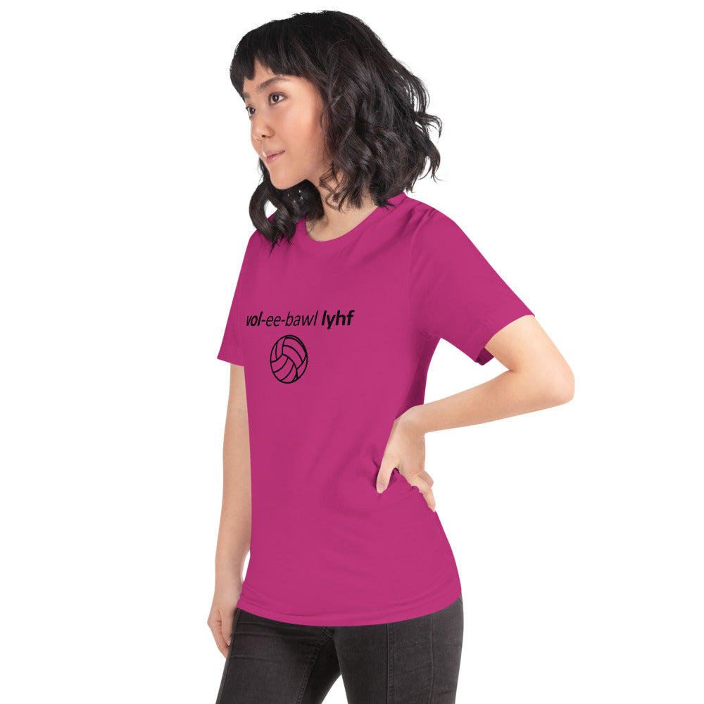 Volleyball Life Short-Sleeve Unisex T-Shirt