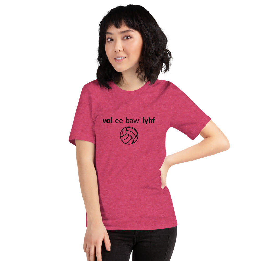 Volleyball Life Short-Sleeve Unisex T-Shirt