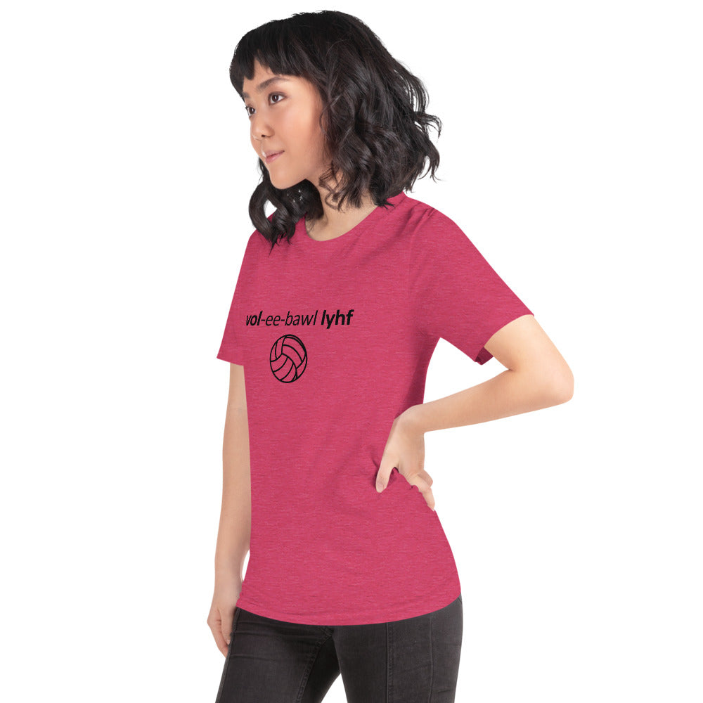 Volleyball Life Short-Sleeve Unisex T-Shirt