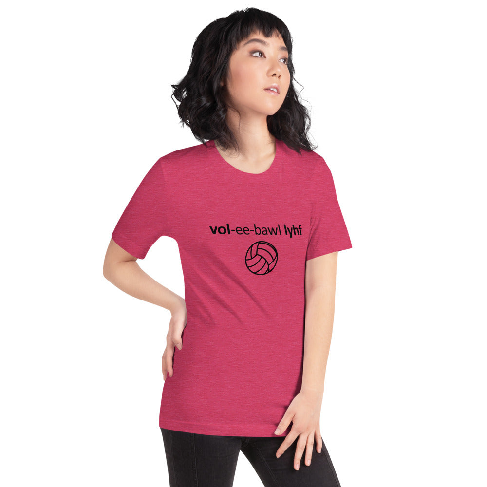 Volleyball Life Short-Sleeve Unisex T-Shirt