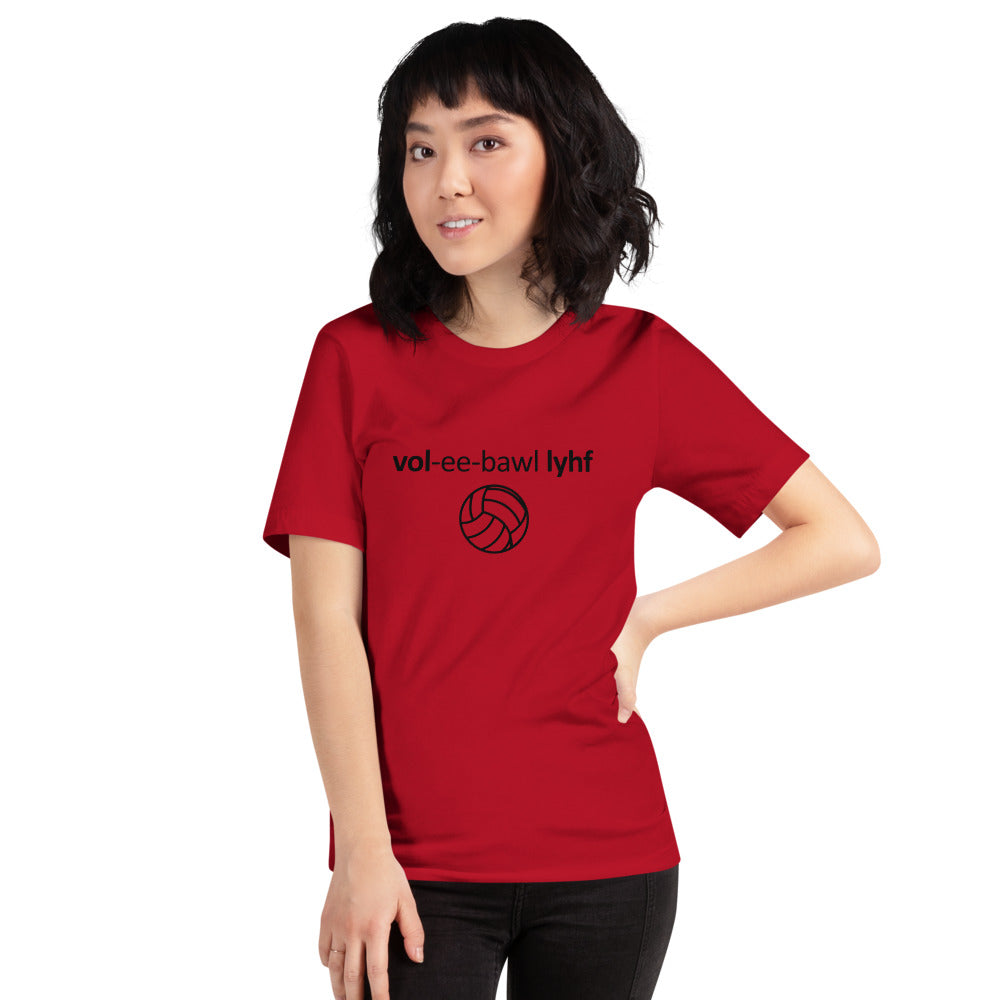 Volleyball Life Short-Sleeve Unisex T-Shirt