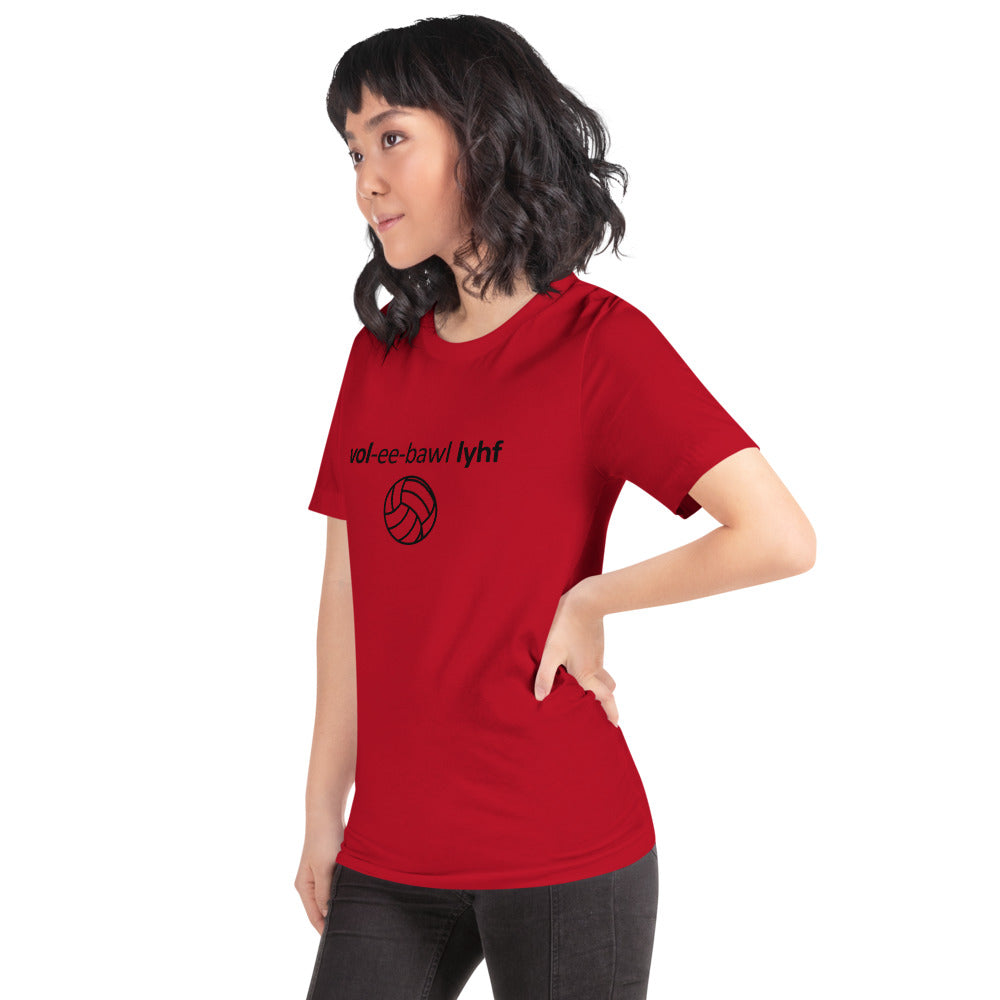 Volleyball Life Short-Sleeve Unisex T-Shirt