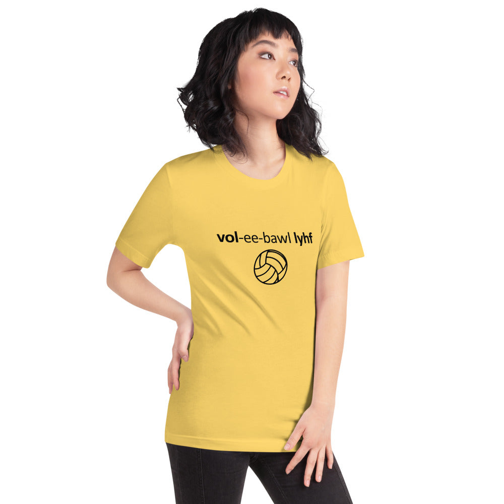 Volleyball Life Short-Sleeve Unisex T-Shirt