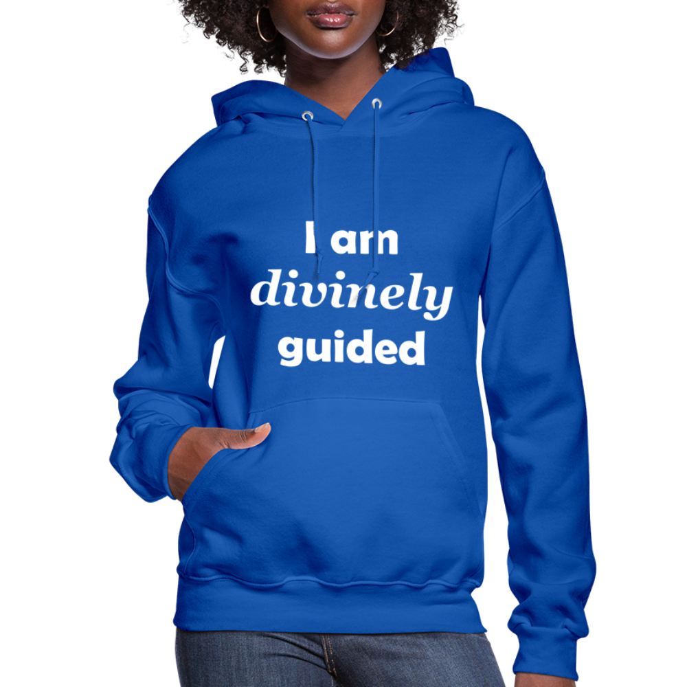 I Am Divinely Guided Women's Hoodie - royal blue