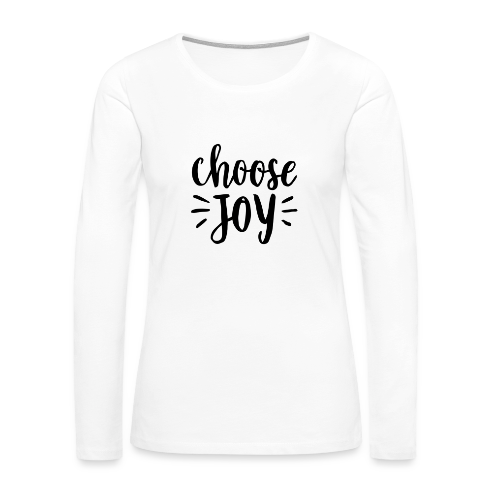 Choose Joy Gildan Ultra Cotton Adult T-Shirt - white