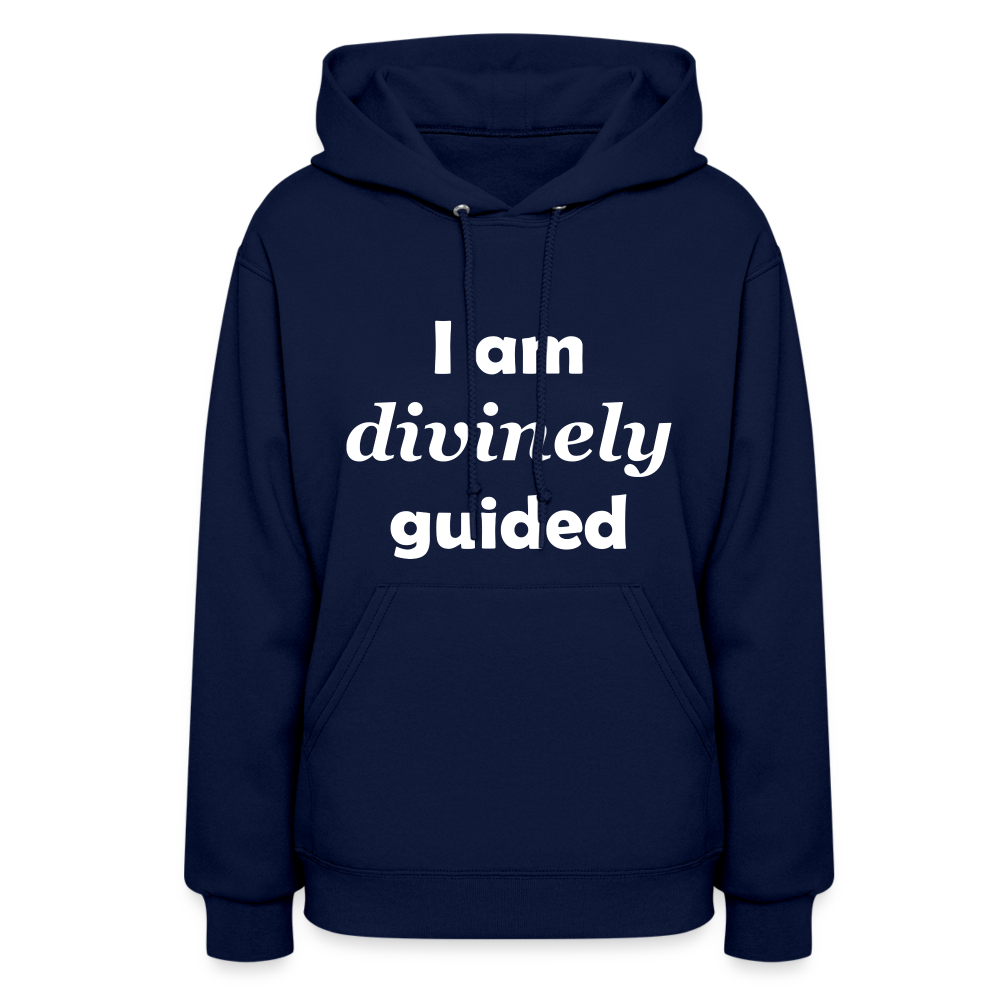 I Am Divinely Guided Women's Hoodie - navy