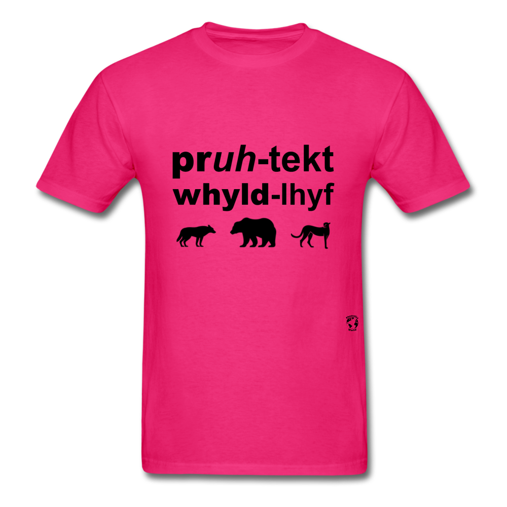 Protect Wildlife T-Shirt - fuchsia