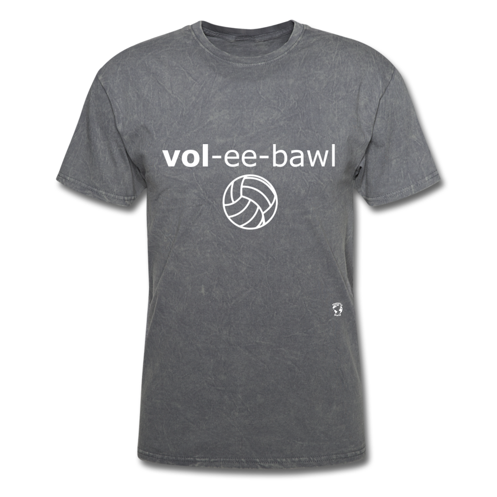 Volleyball T-Shirt - mineral charcoal gray