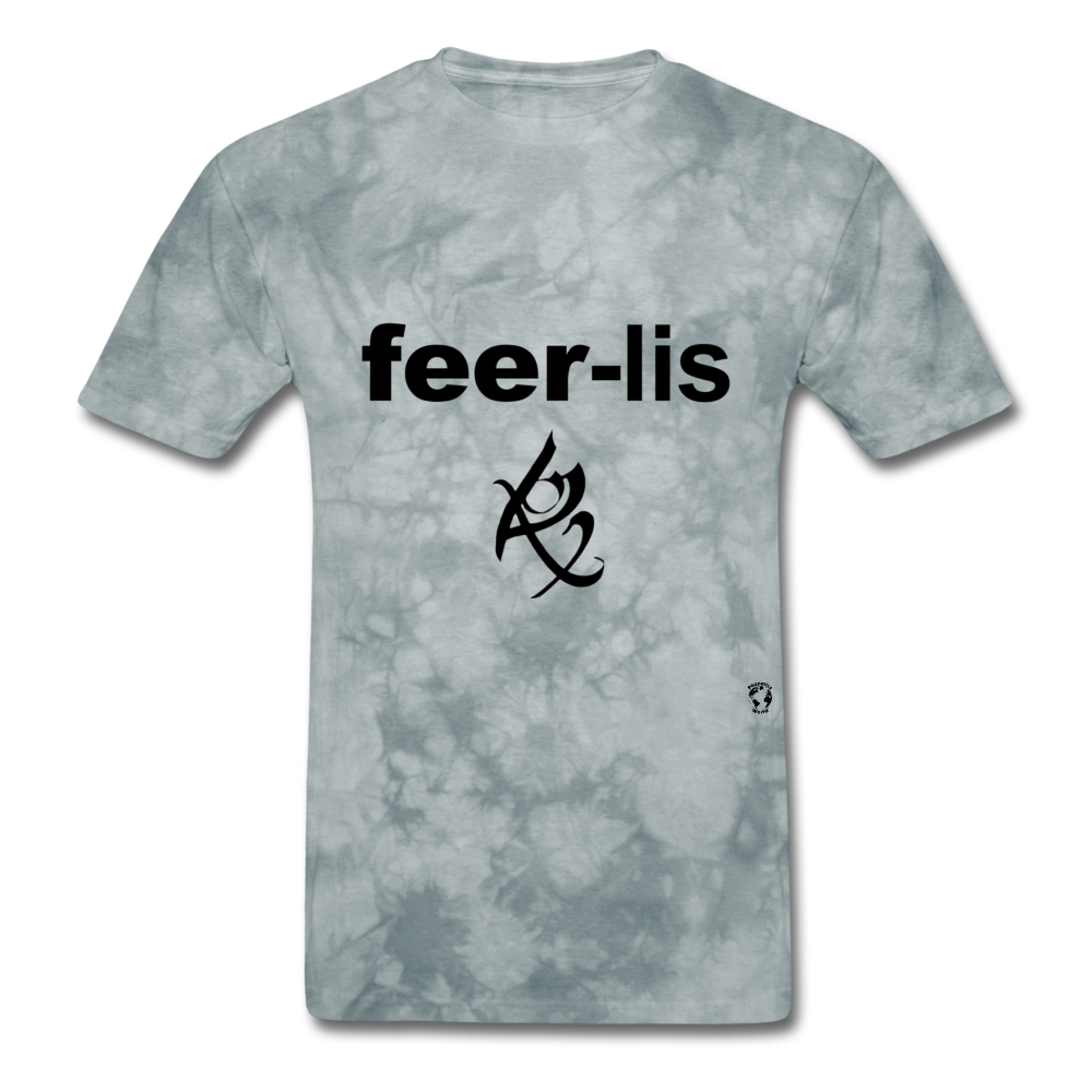 Fearless T-Shirt - grey tie dye