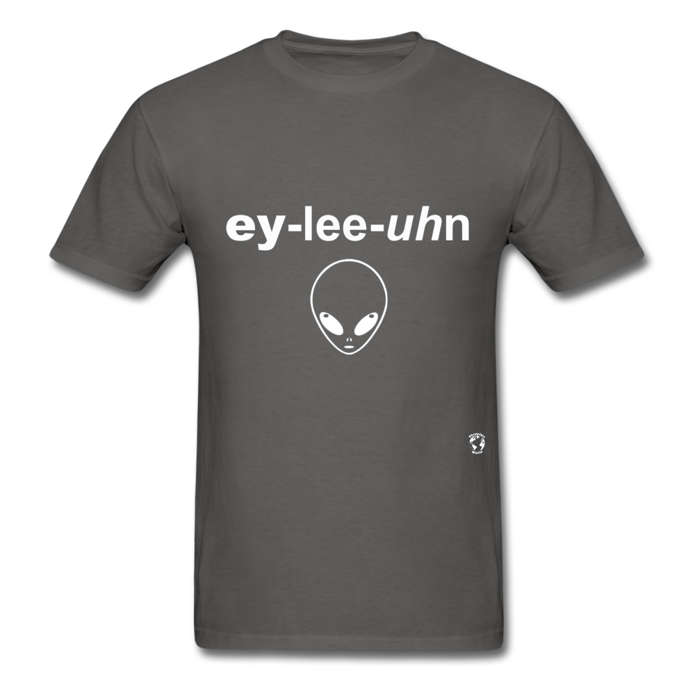 Alien T-Shirt - charcoal