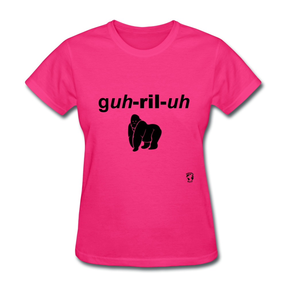 Gorilla T-Shirt - fuchsia