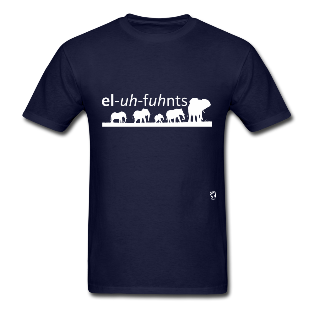 Elephants T-shirt - navy