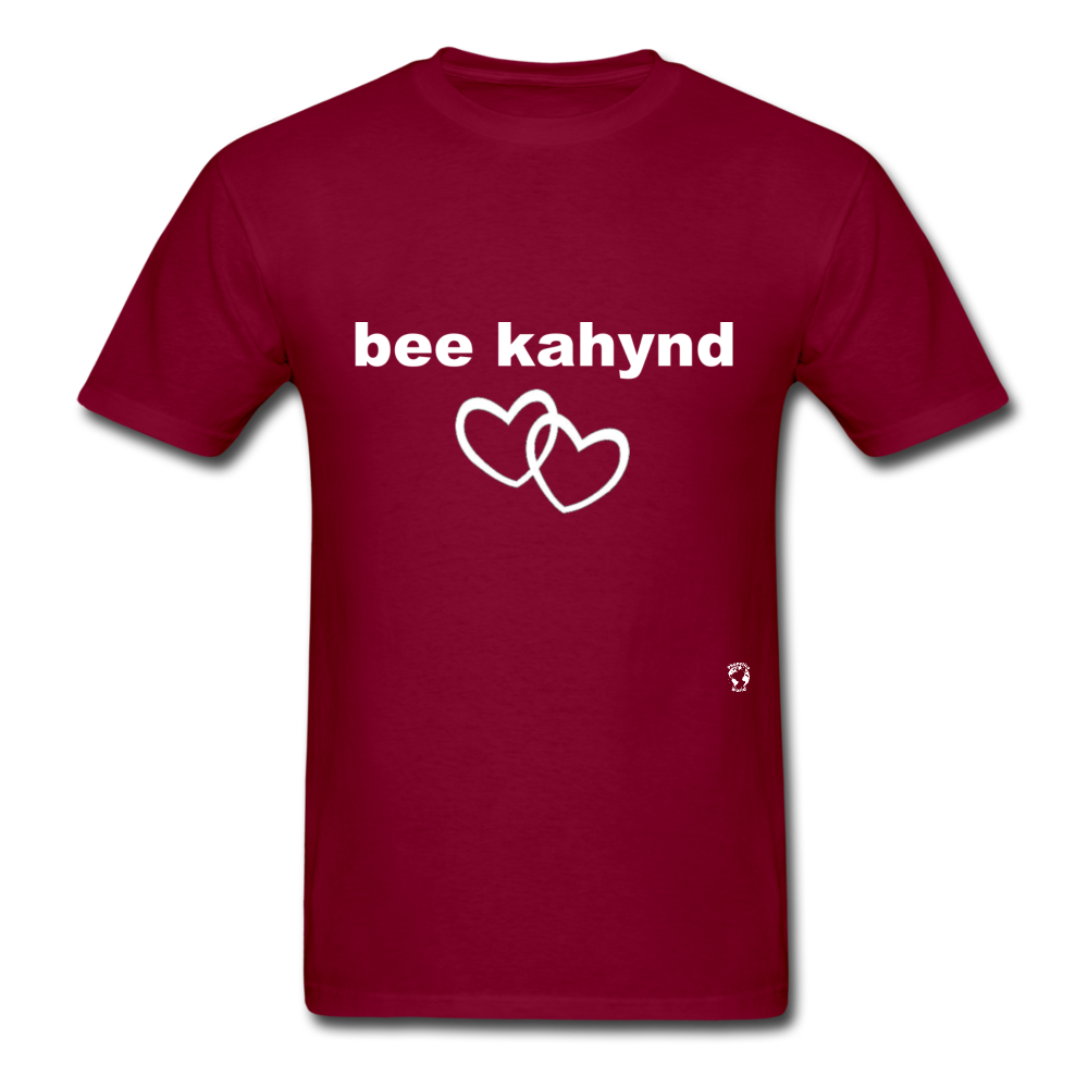 Be Kind T-Shirt - burgundy