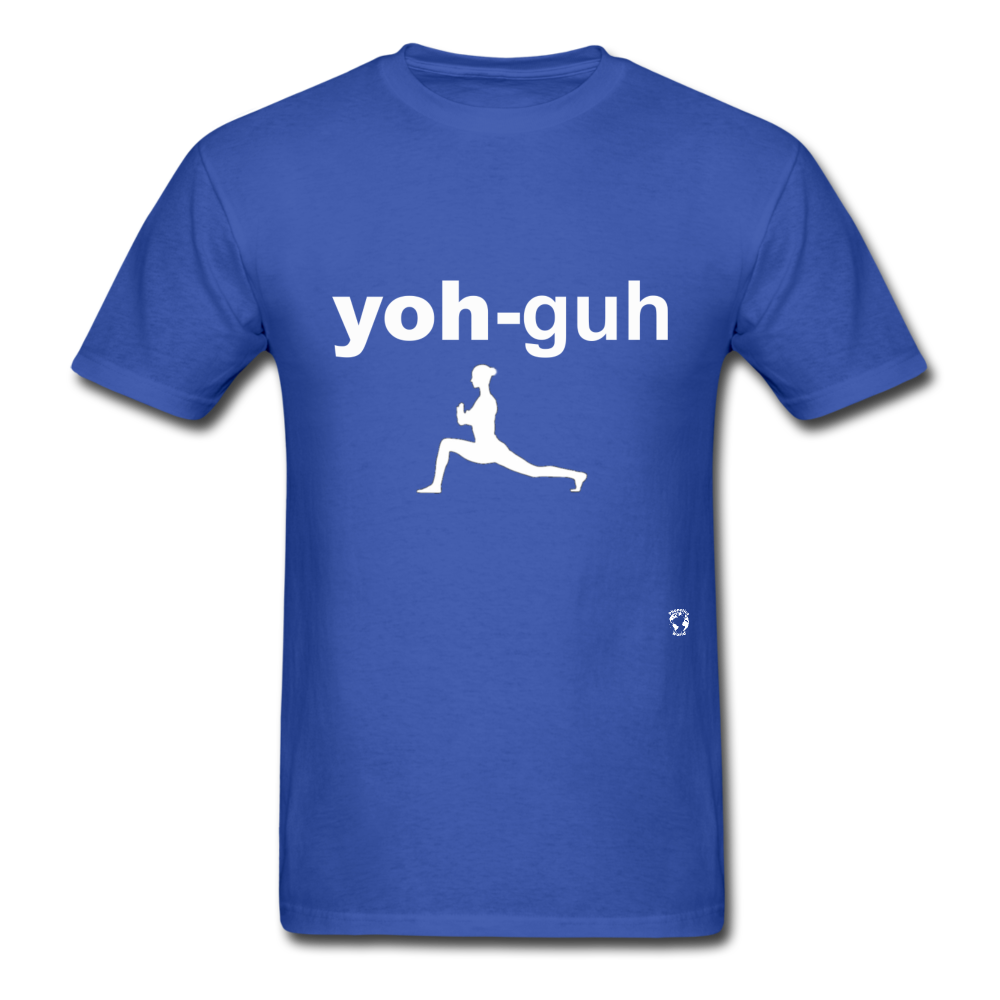 Yoga T-Shirt - royal blue