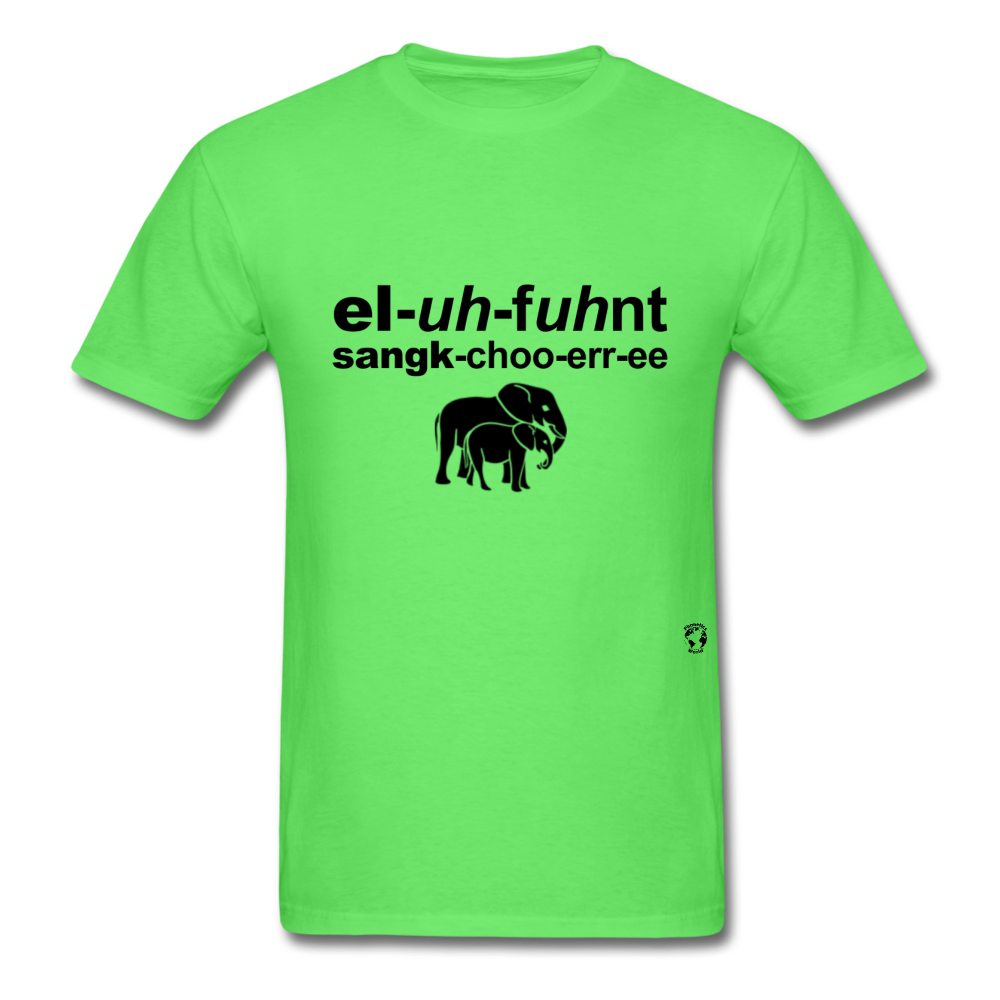 Elephant Sanctuary T-Shirt - kiwi