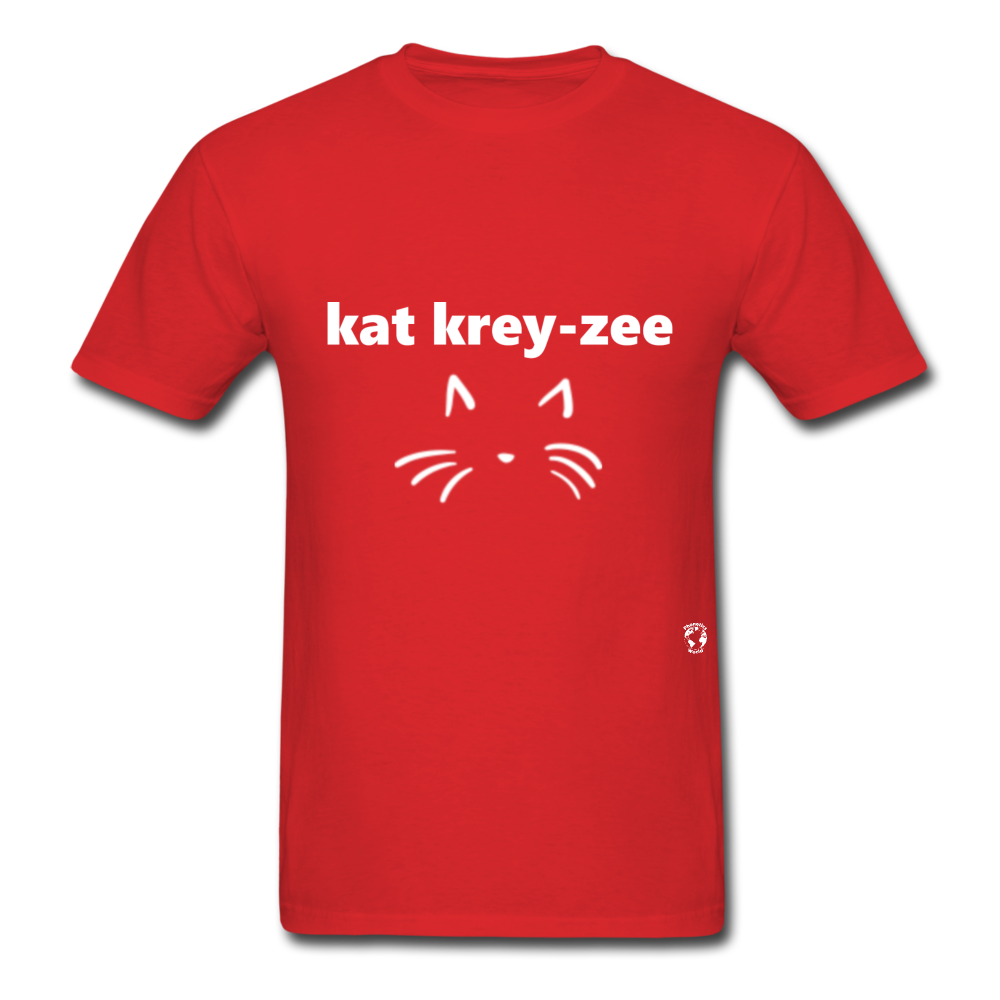 Cat Crazy T-Shirt - red