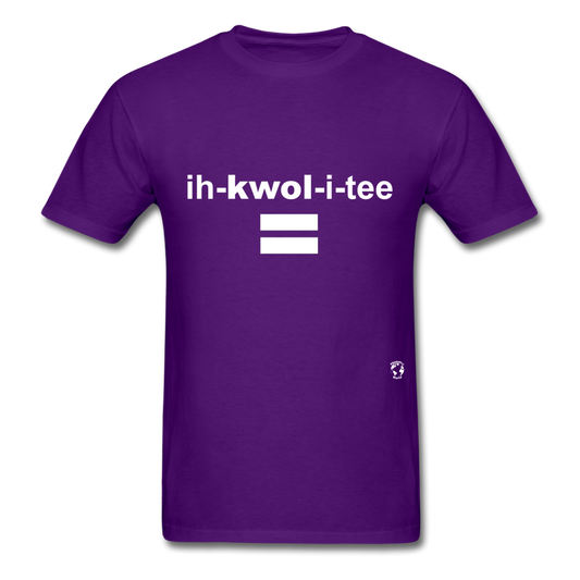 Equality T-Shirt - purple
