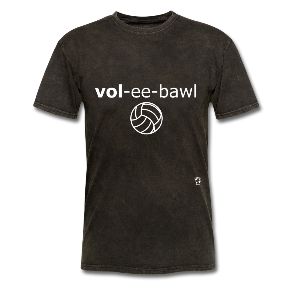 Volleyball T-Shirt - mineral black