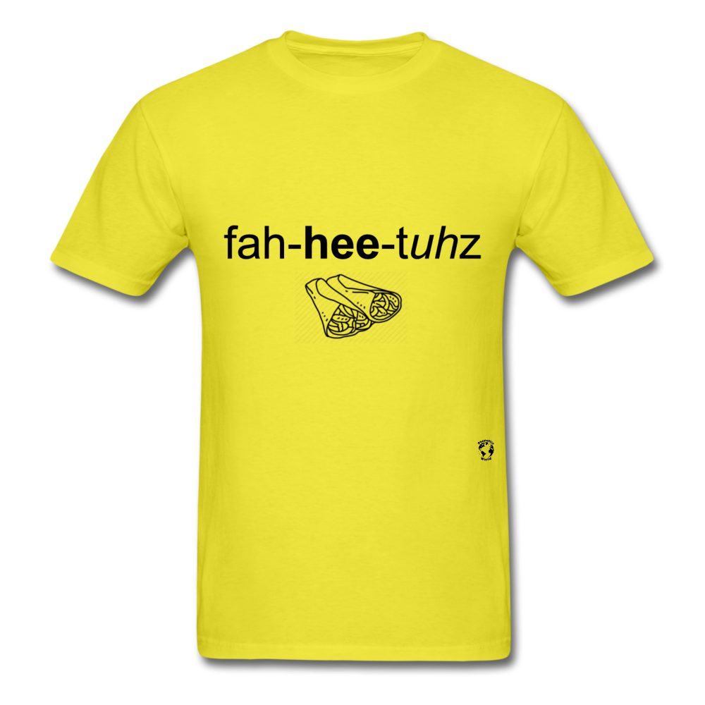 Fajitas T-Shirt - yellow