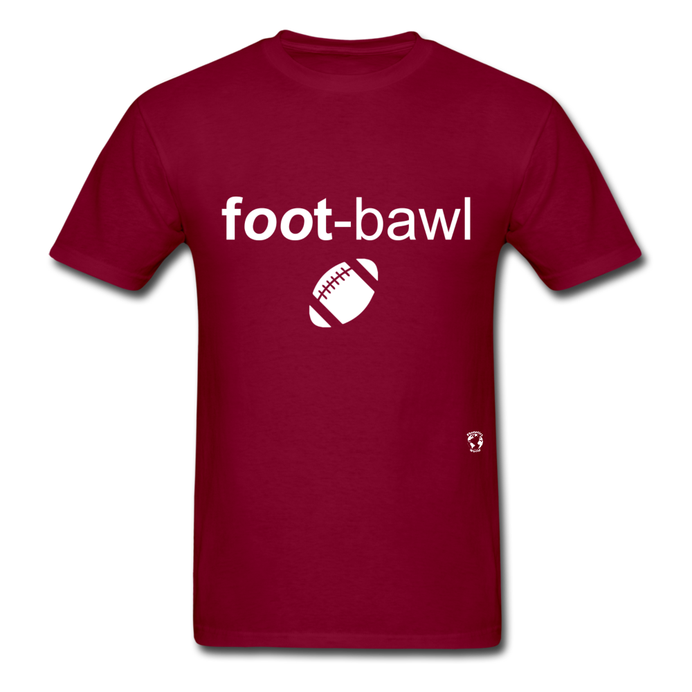Football T-Shirt - burgundy