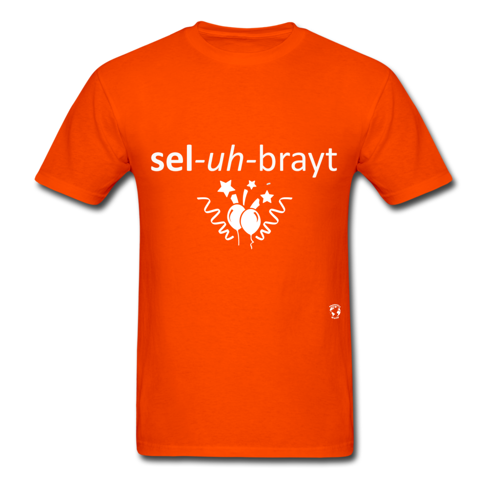 Celebrate T-Shirt - orange