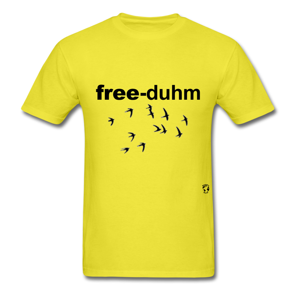 Freedom T-Shirt - yellow