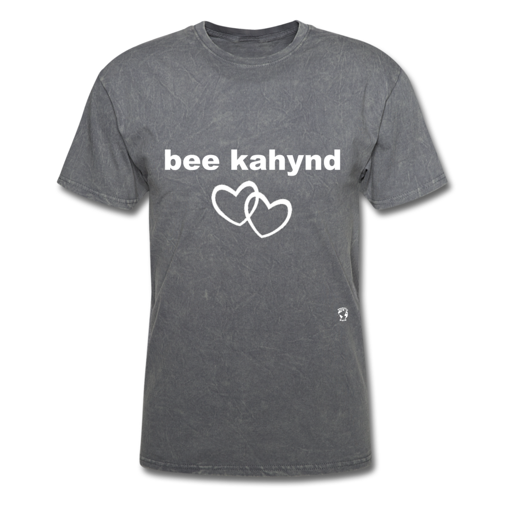 Be Kind T-Shirt - mineral charcoal gray