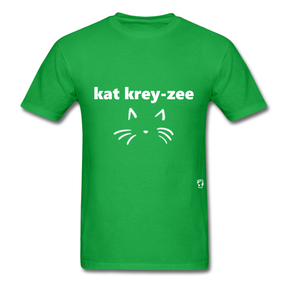 Cat Crazy T-Shirt - bright green