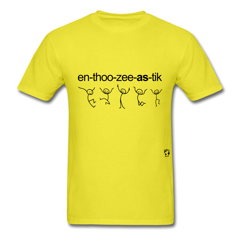 Enthusiastic T-Shirt - yellow